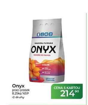 Onyx praci prasek 8.25kg 165P