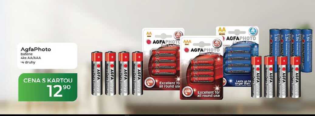 AgfaPhoto baterie 4ks AA/AAA