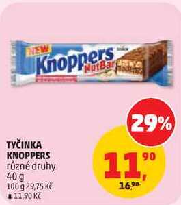 KNOPPERS různé druhy, 40 g