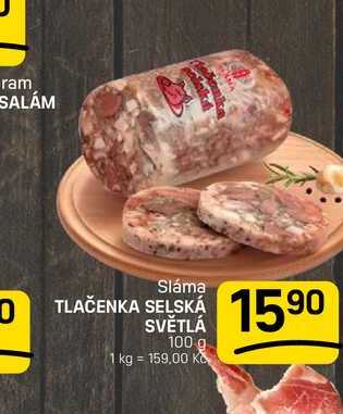 TLAČENKA SELSKÁ SVĚTLÁ 100 g