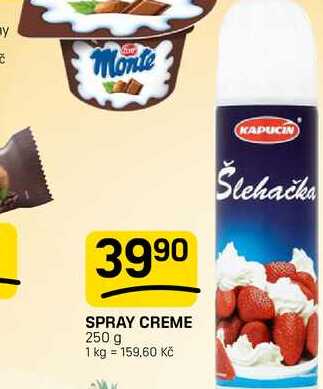 SPRAY CREME 250 g