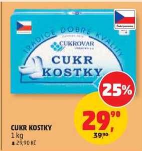 CUKR KOSTKY, 1 kg