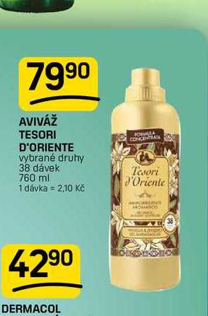 AVIVÁŽ TESORI D'ORIENTE vybrané druhy 38 dávek