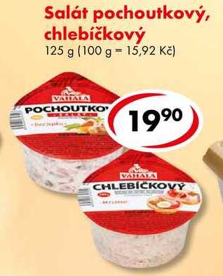 Salát pochoutkový, chlebíčkový, 125 g