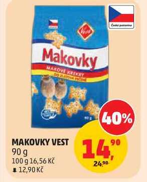 MAKOVKY VEST, 90 g
