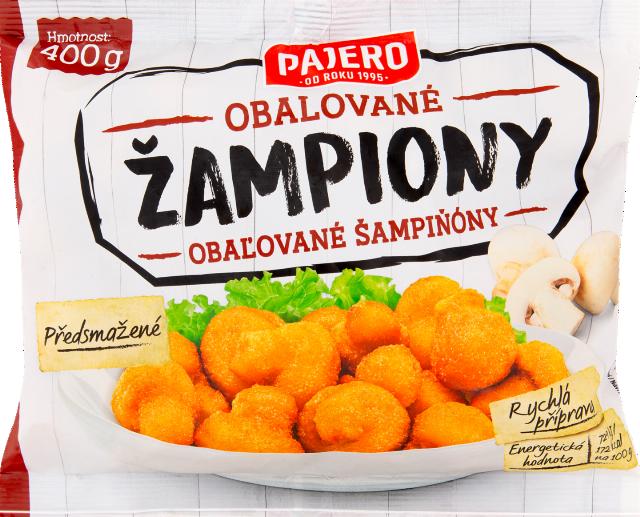 Pajero Obalované žampiony 400 g