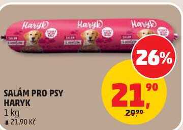 SALÁM PRO PSY HARYK, 1 kg 
