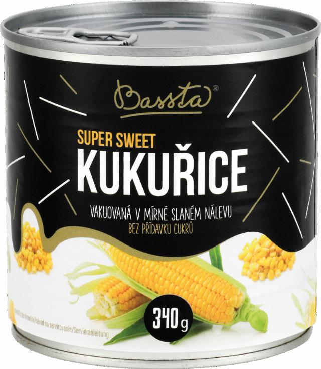 Bassta Kukuřice super sweet
