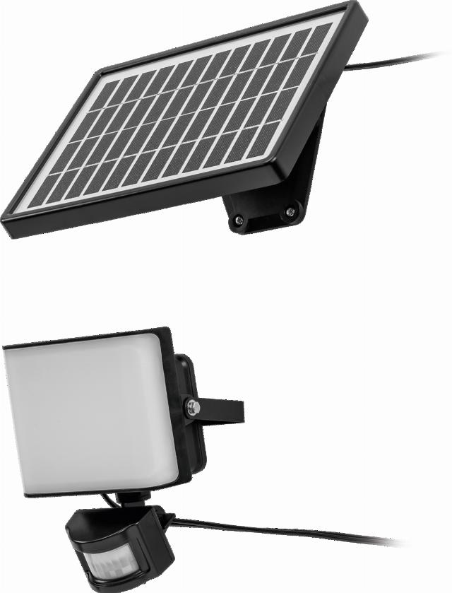 LIVARNO Solární LED reflektor černý