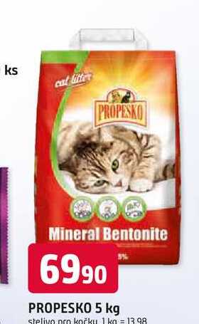 PROPESKO 5 kg stelivo pro kočku