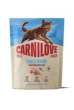 Carnilove Cat True Fresh Dry Fish&turkey sterilised adult ab 400g