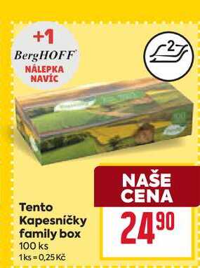 Tento Kapesníčky family box 100 ks 
