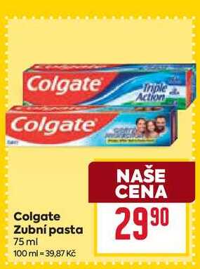 Colgate Zubní pasta 75 ml BILLA