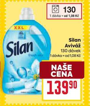 Silan Aviváž 130 dávek BILLA