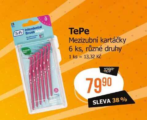 TePe Mezizubní kartáčky 6 ks, různé druhy Teta drogerie