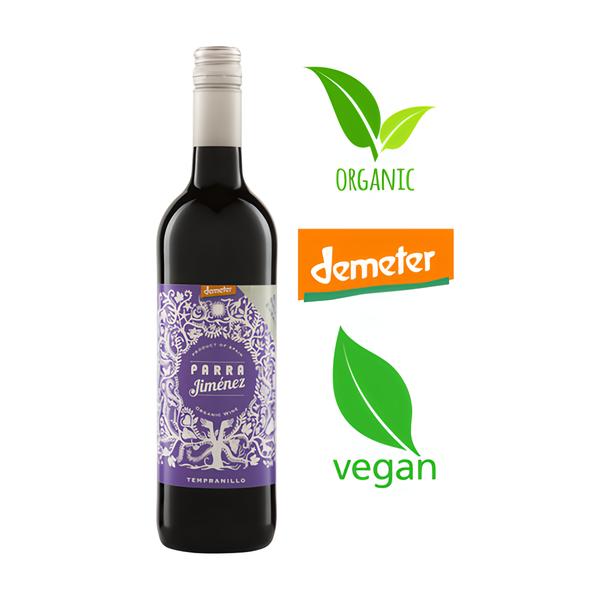 Familia Parra BIO Tempranillo nesířené