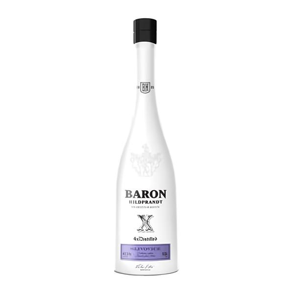 Baron Hildprandt 4x destilovaná Slivovice 42,5%