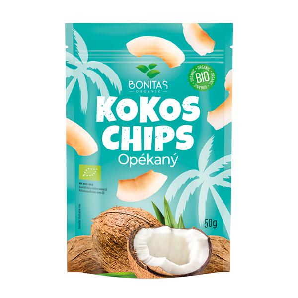 BONITAS BIO Kokosové chipsy opékané