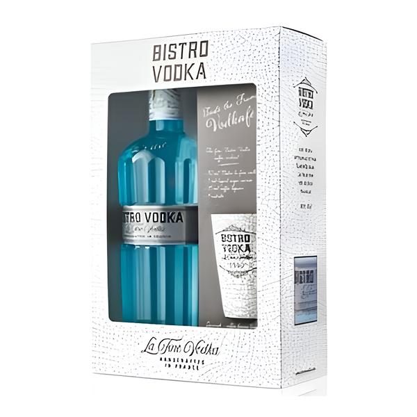 Bistro Vodka (40%) (dárkový box) v akci