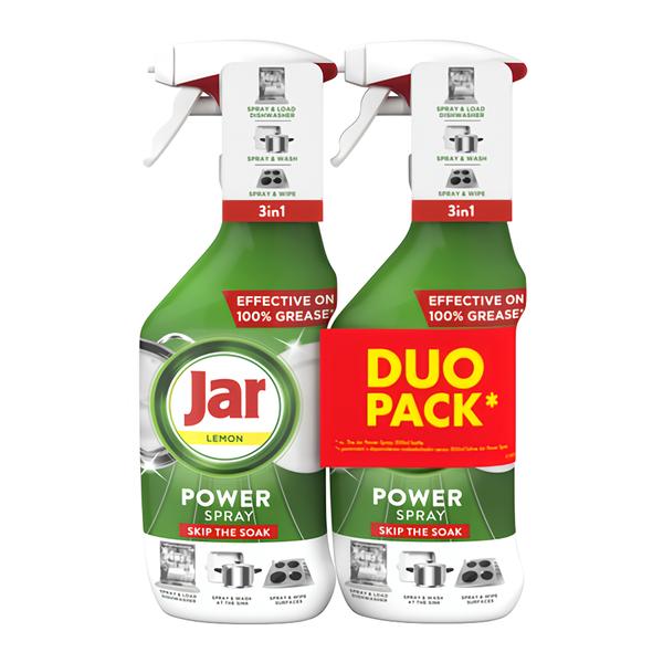 Jar Power Sprej do myčky Lemon 3v1 2x500ml Košík.cz