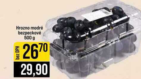 Hrozno modré bezpeckové 500 g 