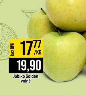 Jablko Golden volné 1kg