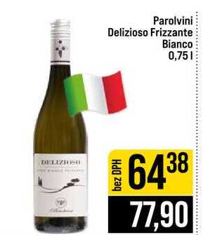 Parolvini Delizioso Frizzante Bianco 0,75l