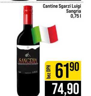 Cantine Sgarzi Luigi Sangria 0,75l