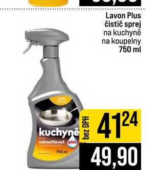 Lavon Plus čistič sprej na kuchyně na koupelny 750 ml JIP