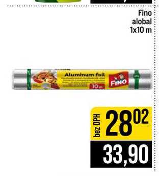 Fino alobal 1x10 m JIP