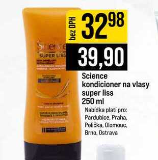 Science kondicioner na vlasy super liss 250 ml