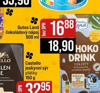 Gutes Land čokoládový nápoj 500 ml