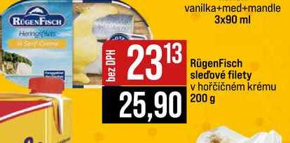 RügenFisch sledové filety v hořčičném krému 200 g