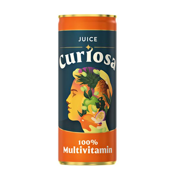 Curiosa 100% multivitamín plech