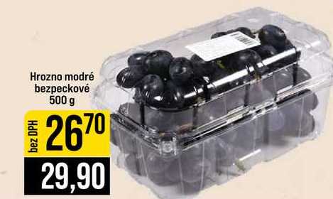 Hrozno modré bezpeckové 500 g