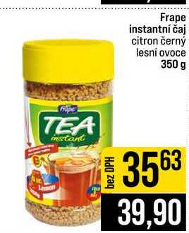 Frape instantní čaj citron černý lesní ovoce 350 g