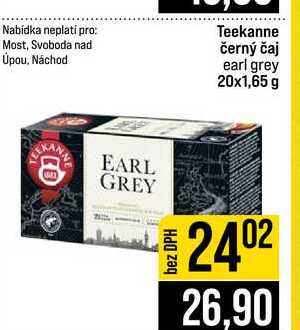 Teekanne černý čaj earl 20x1,65 g