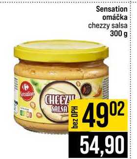 Sensation omáčka chezzy salsa 300 g