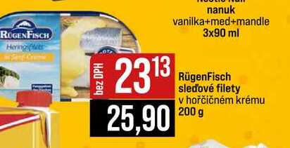 RügenFisch sledové filety v hořčičném krému 200 g