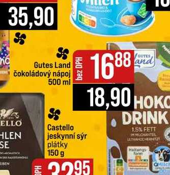 Gutes Land čokoládový nápoj 500 ml