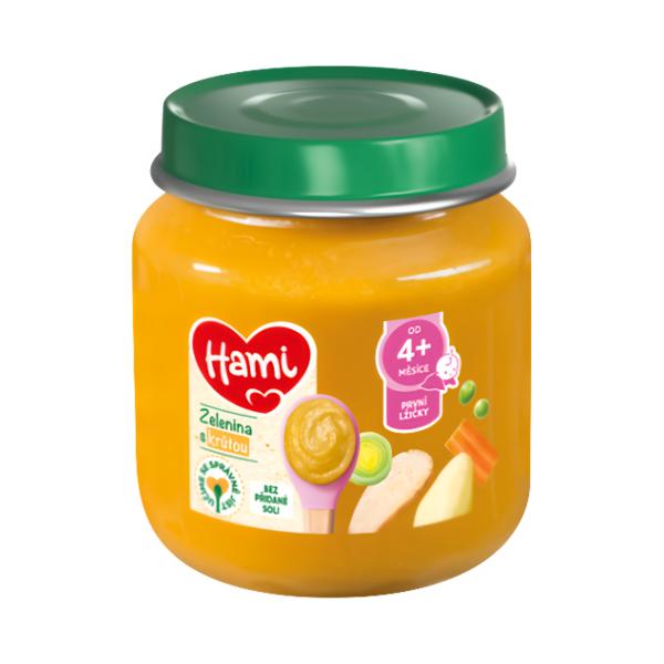 Hami Zelenina s krůtou - První lžička 4m+