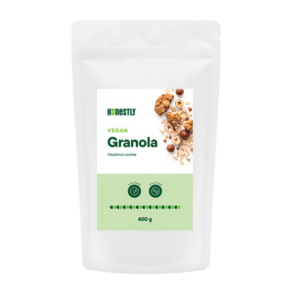 Honestly Vegan Granola hazelnut cookie