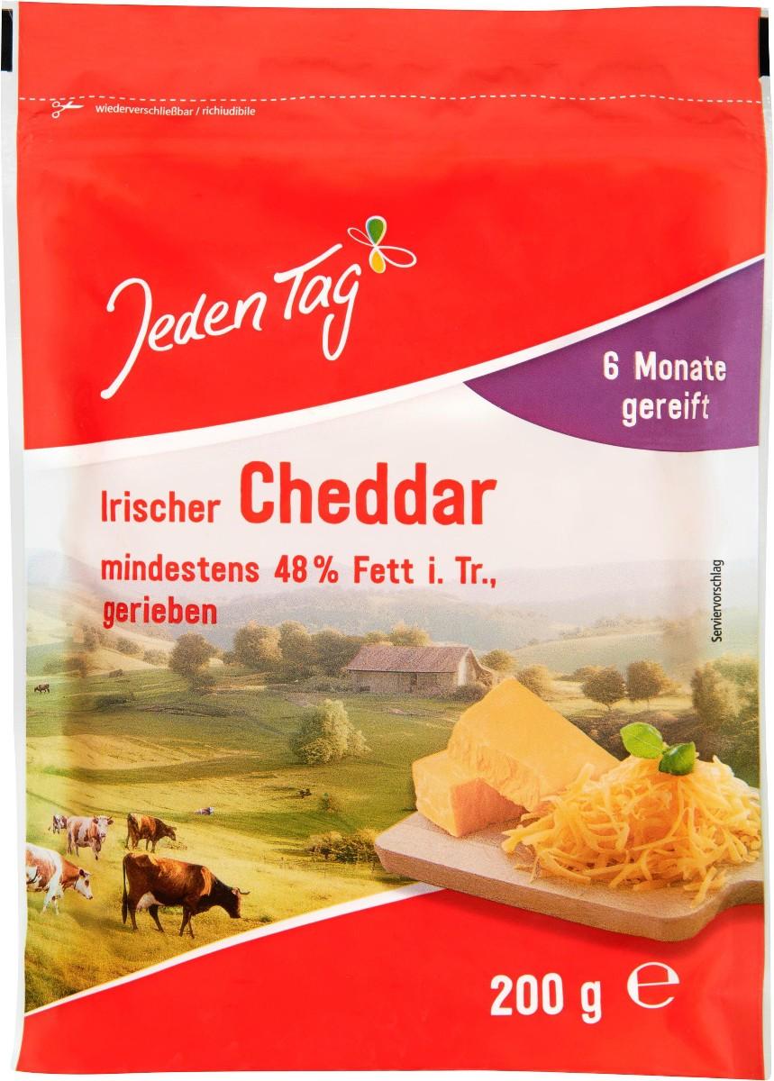 Jeden Tag Cheddar strouhaný, 200 g