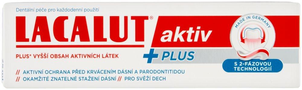 Lacalut Aktiv Plus, 75 ml Globus