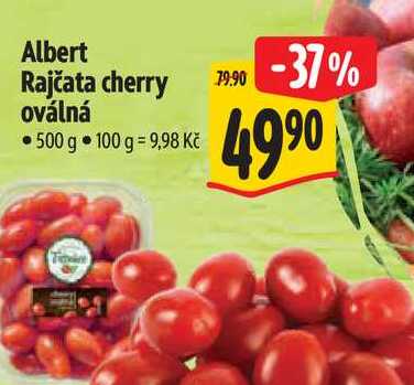Albert Rajčata cherry oválná 500 g