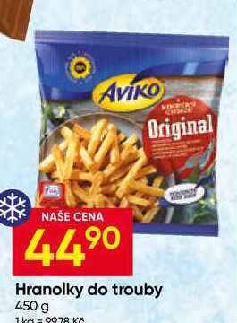 Aviko Hranolky do trouby 450 g