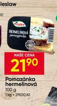 Hruška Pomazánka hermelinová 100 g