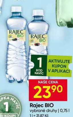 Rajec BIO vybrané druhy 0,75l