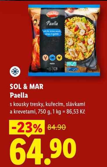 SOL & MAR Paella, 750 g