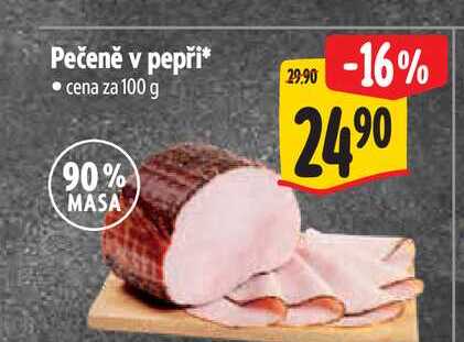 Pečeně v pepři 100 g